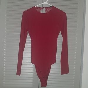 Red Bodysuit